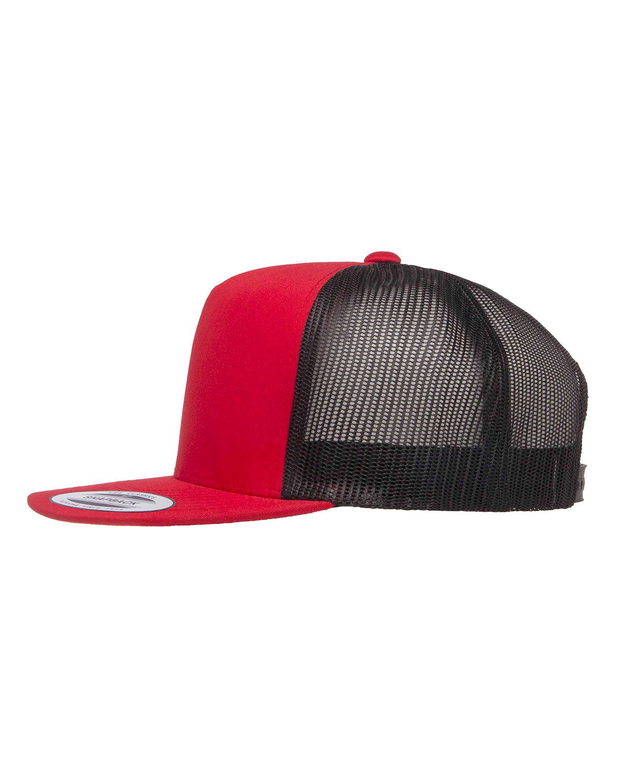 6006-Yupoong-RED/ BLACK-Yupoong-Headwear-3