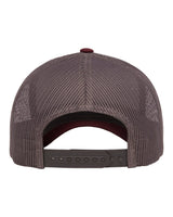 6606-Yupoong-MAROON/ GREY-Yupoong-Headwear-2